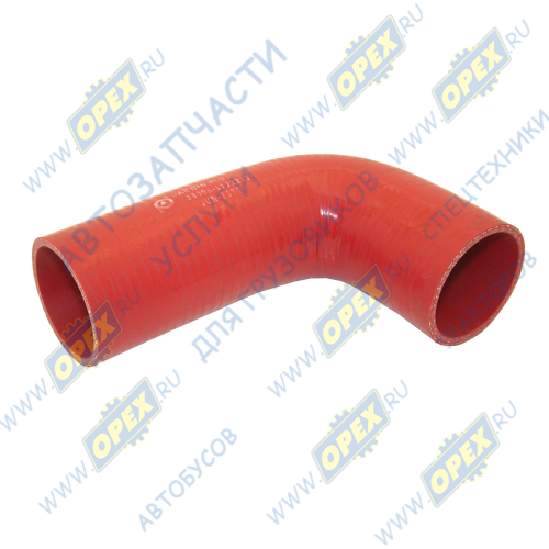 33098-1172217 Шланг (патрубок) кривой (1 изг.) ф70х80 L=370 охладителя ГАЗ-33081,3309,33098 Darwin Plus